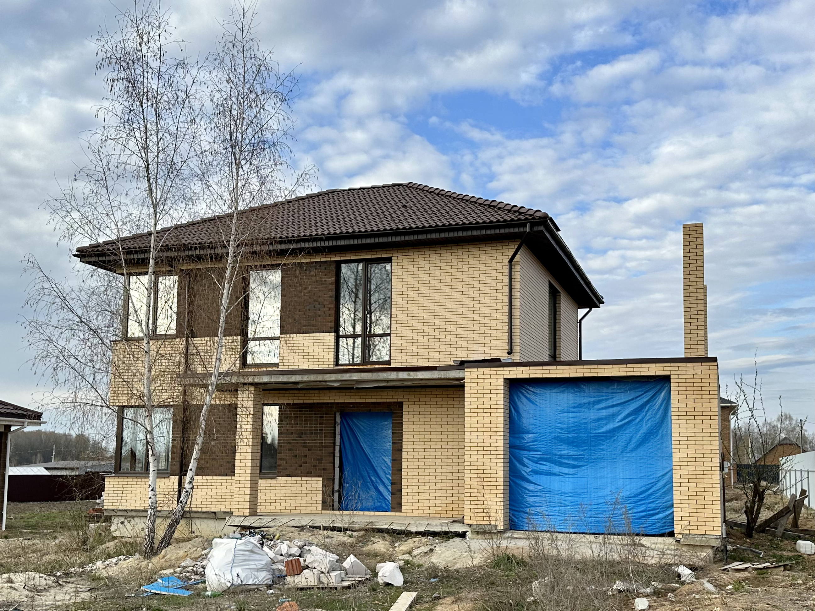 Строительство загородного дома в Хопилово