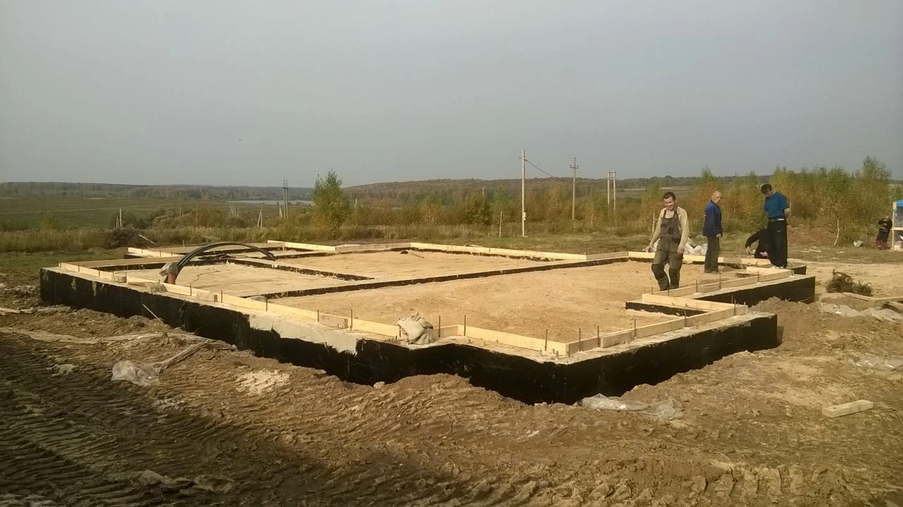 Строительство загородного дома в Зайцево